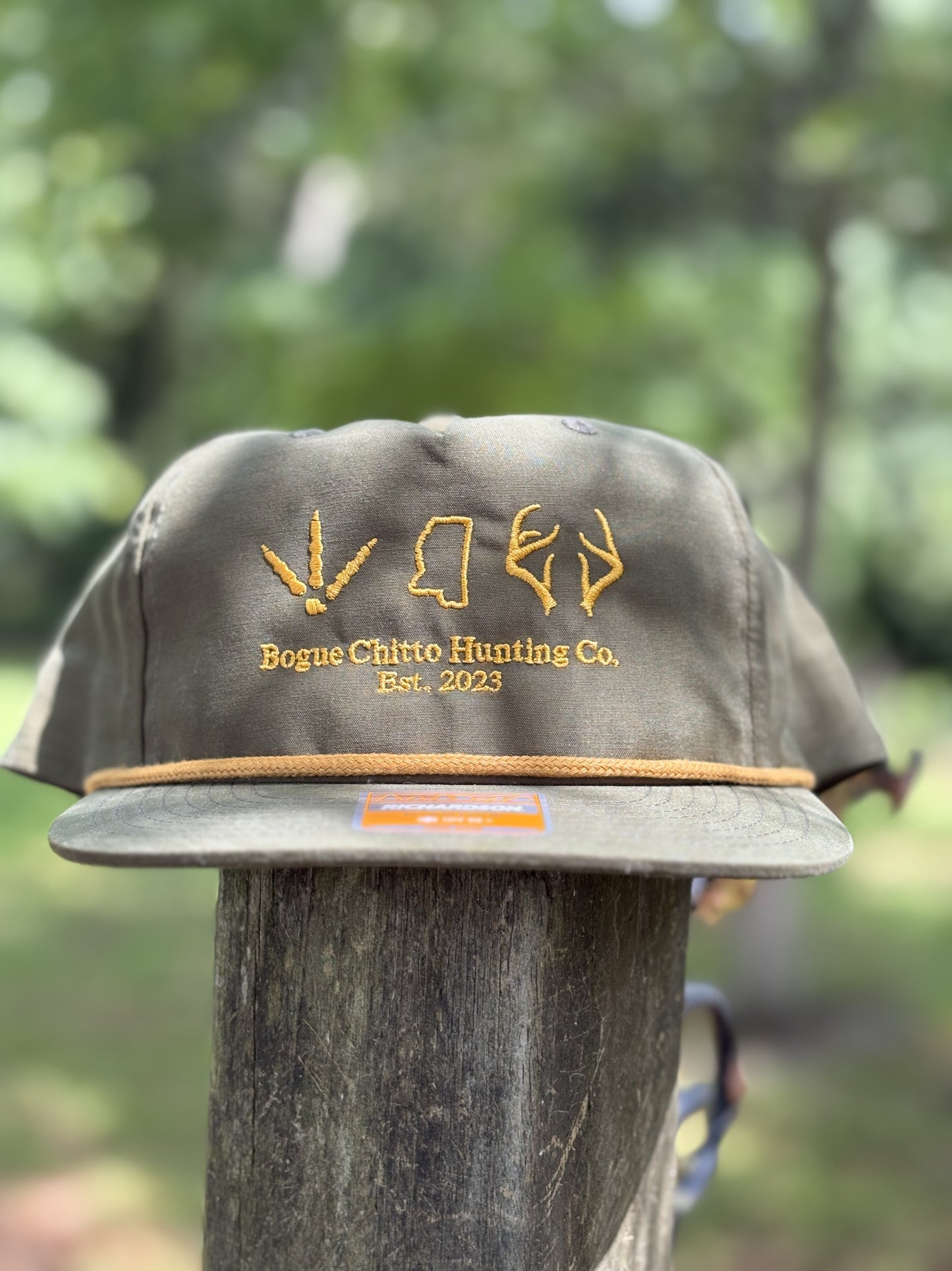 BCHC Green and Gold Logo Hat