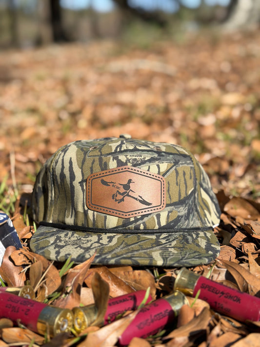 BCHC Waterfowl Leather Patch Rope Hat
