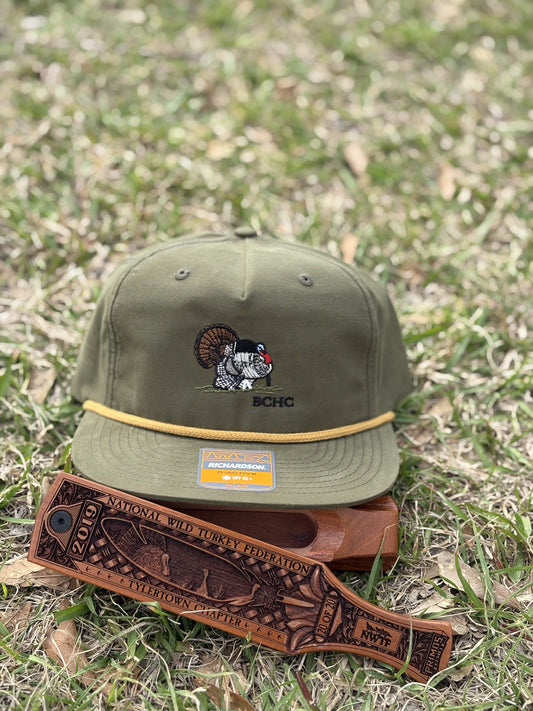 BCHC Green Turkey Hat