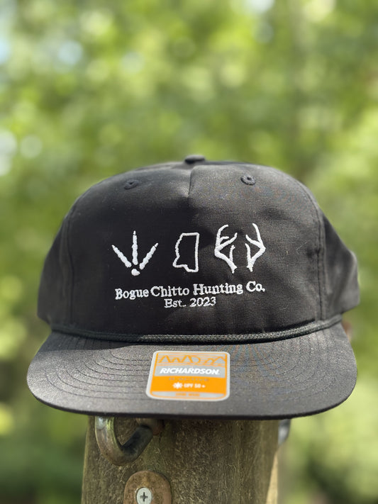 BCHC White and Black Logo Hat